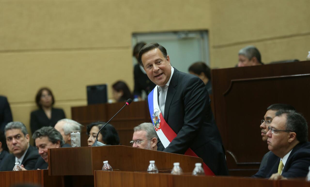 Juan Carlos Varela dijo que antes de el llegar al cargo la política en Panamá estaba enferma por la corrupción”. 